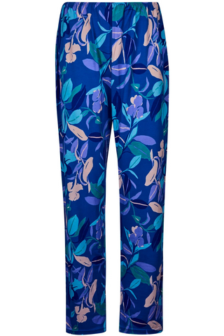 Antigel Blue Floral Print Pyjama Bottoms Echappee Nature