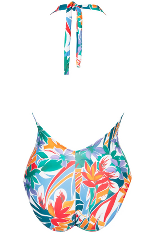 Antigel La Flaneuse Halter Neck Swimsuit Papiers Découpés