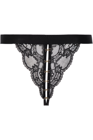 Atelier Amour Evasion Sensuelle Mini Open Brief Black