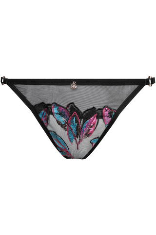 Atelier Amour Oiseau de Paradis Open Brief Black