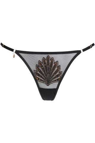 Atelier Amour Show Time Mini Thong Black | Sexy Lingerie