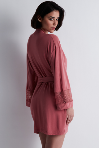 Aubade Lazy Days Kimono Rosewood