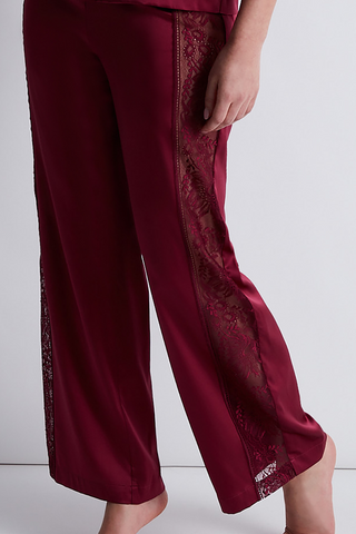 Aubade Midnight Whisper Trousers Crimson Red