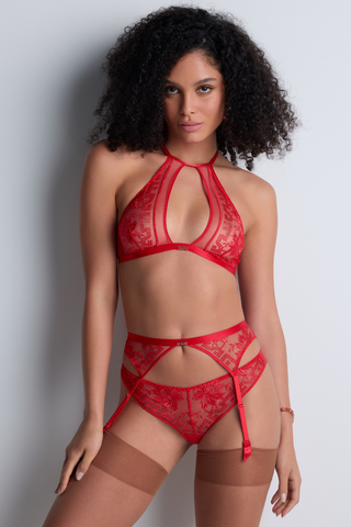 Aubade Red Wireless Bralette | Rules of Attraction | French Lingerie