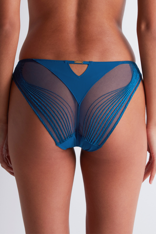 Aubade Sumptuous Waves Italian Brief Imperial Blue