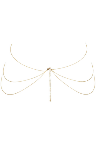 Bijoux Indiscrets Magnifique 8 Body Chain Gold