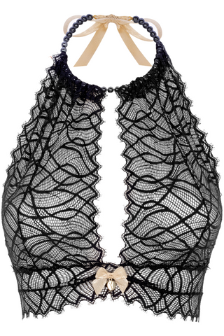 Lace Bralette Black Bettie Page by Bracli 