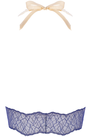 Bracli Sydney Blue Lace Bralette - Luxury Lace Bra