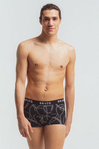 Bracq Bond Of Love Men's Short Boxer Black