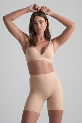 Bye Bra Deep Plunge Bra Beige