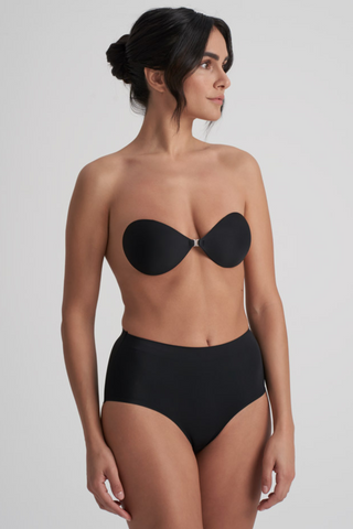 Bye Bra Diva Adhesive Invisible Bra Black