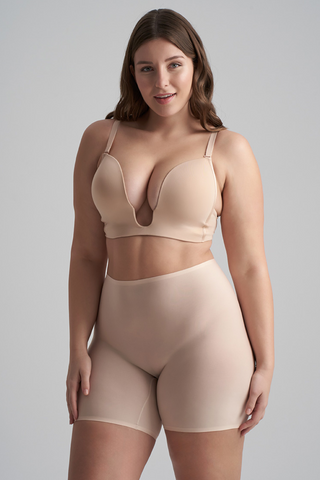 Bye Bra Ultra Plunge Multiway Bra Beige Beige