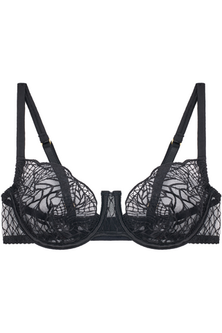 Fleur of England Roxy Demi Bra Black