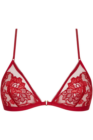 Lise Charmel Adorable En Sexy Front Fastening Triangle Bra Red