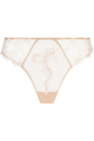 Lise Charmel Dressing Floral Italian Brief Ambre Nacre