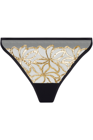 Lise Charmel Eclats d’or Italian Brief Black & Gold