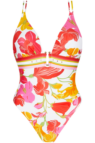 Multicoloured Seduction Swimsuit Lise Charmel Envolée Florale