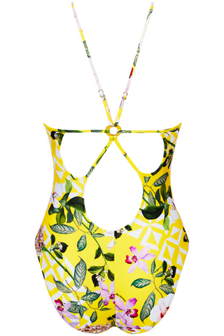 Lise Charmel Jardin Delice Halter Neck Swimsuit Soleil Delice