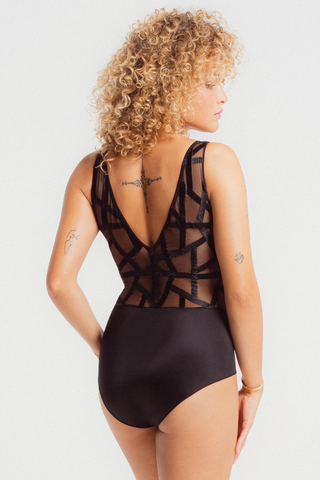 Louisa Bracq Série Wireless Bodysuit Black