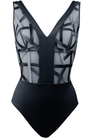 Louisa Bracq Série Wireless Bodysuit Black