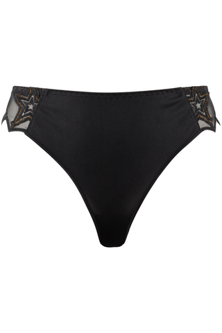 Louisa Bracq Superstar Tanga Black