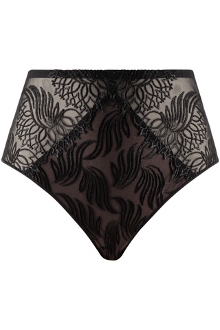 Louisa Bracq Swan High Waisted Full Brief Black