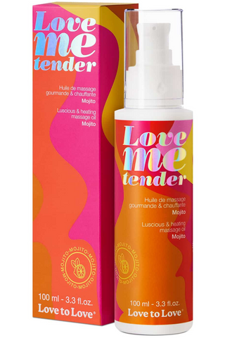 Love Me Tender Warming Massage Oil Mojito 100ml