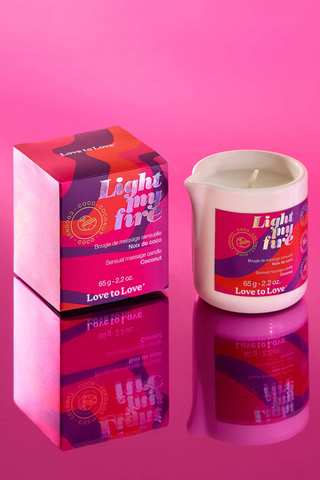 Love to Love Coconut Massage Candle 65g | Light My Fire