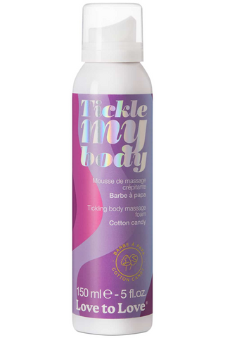 Love to Love Tickle My Body Massage Foam Cotton Candy 150ml