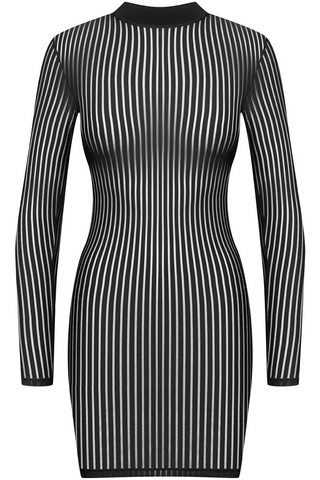 Maison Close Bande à Part Long Sleeve Mini Dress Black