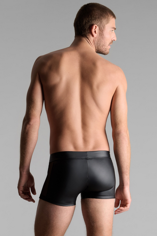 Maison Close Leather Look Men's Boxer Black Chambre Noire