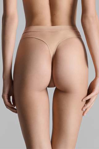 Maison Close Corps à Corps High Waist Thong Vanilla