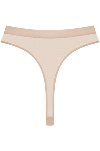 Maison Close Corps à Corps High Waist Thong Vanilla