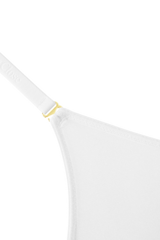 Maison Close Corps à Corps Mini Thong White