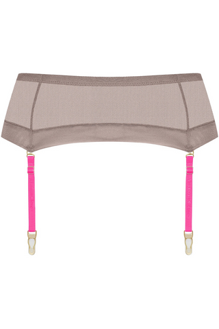 Maison Close Corps à Corps Suspender Belt Taupe