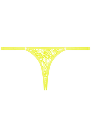 Maison Close Flashback Mini Thong Neon Yellow