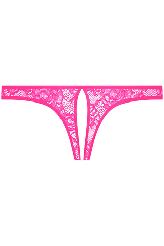 Maison Close Flashback Open Brief Neon Pink