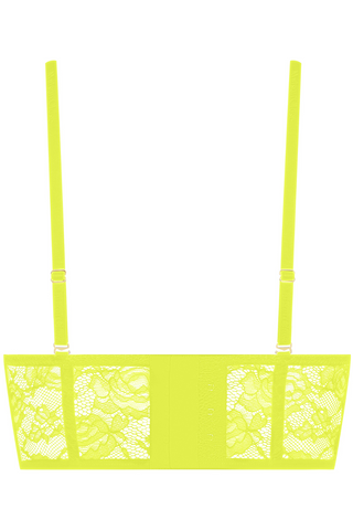 Maison Close Flashback Wire Bra Neon Yellow