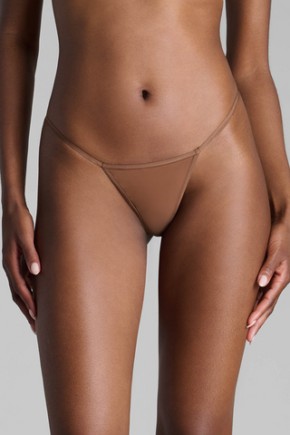 Micro Thong Brown Maison Close  Le Petit Secret