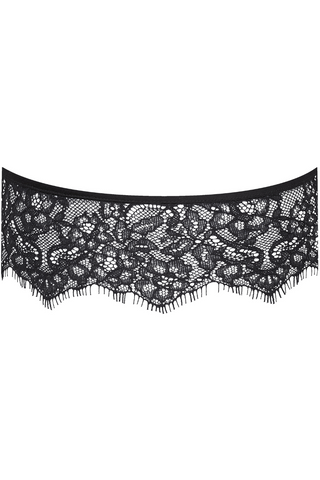 Maison Close Rendez-Vous Silk & Lace Ribbon Black