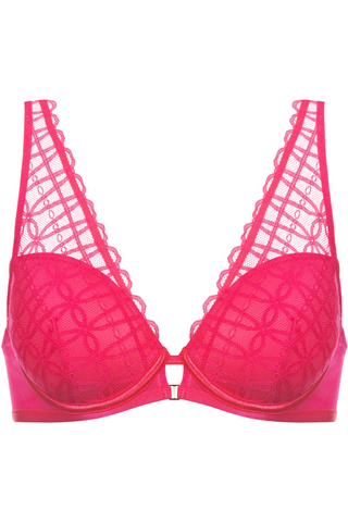 Mey Captivating Padded Underwired Triangle Bra Exotic Pink