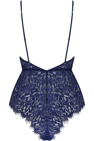 Muse by Coco de Mer Beatrice Teddy Navy