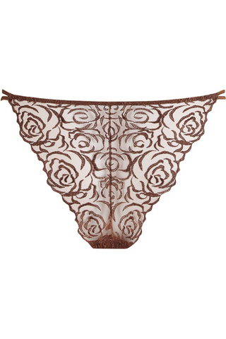 Muse by Coco de Mer Rosalia Brazilian Brief Cocoa