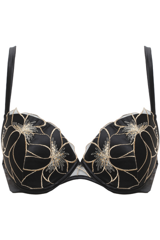 Prelude Delicate Nimph Padded Bra Black/Gold