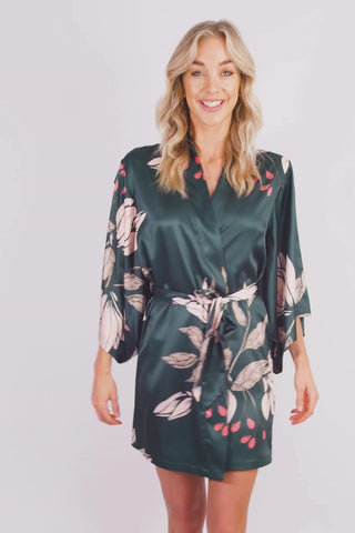 Lingadore Floral Print Kimono