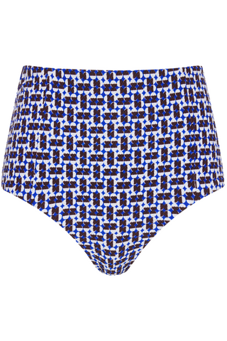 Sea Level Coast High Waist Bikini Bottom Cobalt