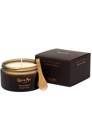 Coco de Mer Roseravished Massage Candle - Naughty Knickers