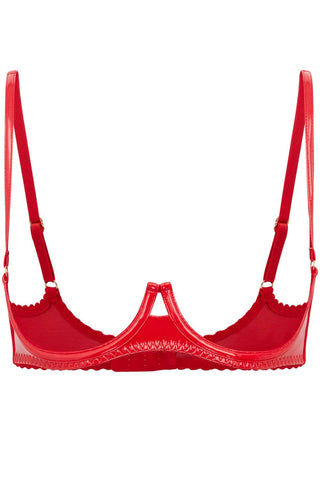 Agent Provocateur Ozella Open Underwired Bra Red