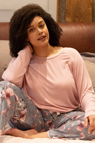 Cyberjammies Jessica Slouch Jersey Top Pink