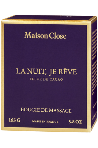 Maison Close Cocoa Blossom Massage Candle